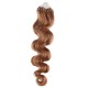 Vlasy pre metódu Micro Ring / Easy Loop 50cm vlnité - svetlo hnedá