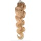 Vlasy pre metódu Micro Ring / Easy Loop 60cm vlnité - prírodná blond