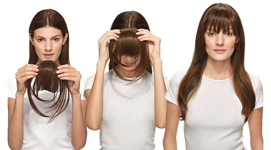 Pripínanie Clip in ofiny- predĺženie vlasov doma